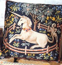 Needlepoint Canvas by SEG Medieval Captured Unicorn (seg-1904-20)