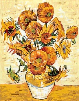 Needlepoint Canvas by SEG Les tournesols dapres Van Gogh (seg-981-109)
