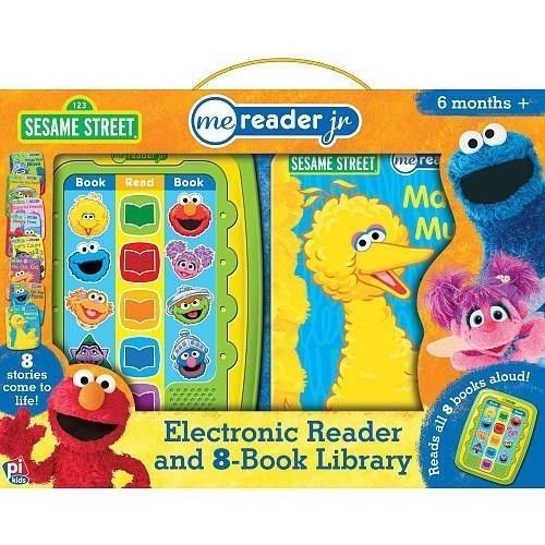 Sesame Street® Me reader Jr. Electronic Readers and 8 book Library