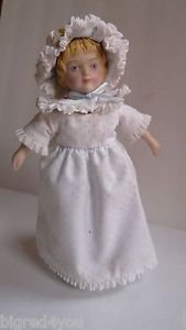 Vintage Avon Victorian Collector Doll 1983 Handpainted Porcelain