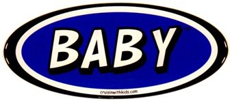 Cruisin' With Kids Safety Tag - Blue