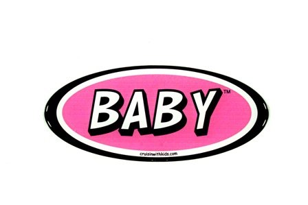 Cruisin' With Kids Safety Tag - Pink