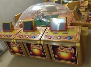 policy series Red Yellow Blue Real Ball Game Machine