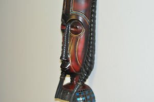 Tribal Mask for Wall or Table from Design style NY 15''Tall 3''deep 5''Wide