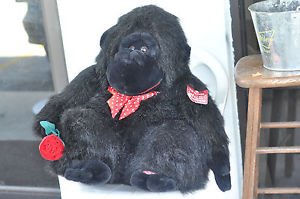 Big Black Plush Gorilla Plays The Song Wild Thing 3+, Boys & Girls and Not Sure