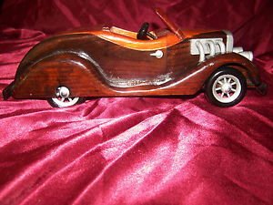 Collectable wooden car 12'' long