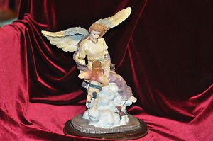 PREMIER COLLECTION ANGEL GIRL, ANGEL CHILD STATUE Ceramic