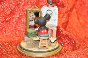 Disney-Watch Mickey Mouse paint Walt Disney Japan Vintage Figurine