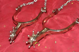 Cowboy LOT Spurs Brushed Stainless Steel Collar & Ankle Jewlery LOT