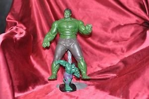 Marvel Figurine Special 9" Hulk Figure Plus 5" Hulk lot