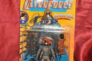 Ultra Force The Night Man Malibu Comics MOC 1995 6in., Action Figure,Galoob