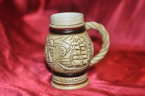 Vintage 1982 Handcrafted Ceramarte AVON German Beer Stein Mug Collectible Ships