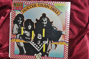 KISS * HOTTER THAN HELL * 1974 Casablanca LP