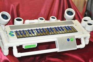 Blue Man Group Keyboard Experience Toyquest 2006 Used VGC 26" X 11"