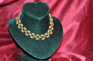 Gold Tone Metal Choker