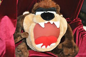 Giant Tasmanian Devil Big Plush Looney Tunes Stuffed Animal Mixed Materials and