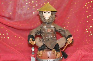 2007 DISNEY ZIZZLE MECHANICAL ANIMATED PIRATES OF THE CARIBBEAN "JACK THE MONKEY