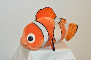 Nemo Orange Fish Plush Stuffed Animal 17"in.