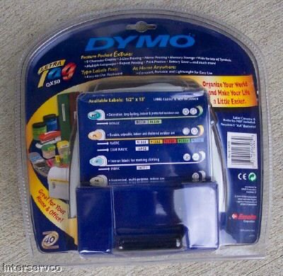DYMO LETRATAG QX50 PERSONAL ELECTRONIC LABELMAKER NEW!!