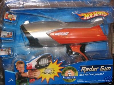 HOT WHEELS .. Radar Gun .. How fast can you go? 100mph?