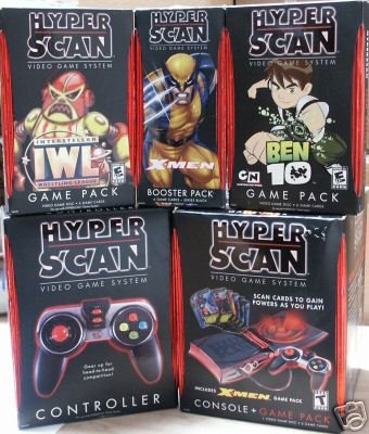VIDEO GAME SYSTEM HYPERSCAN BUNDLE BEN10 X-MEN