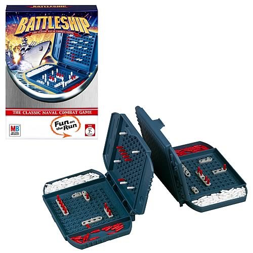 BATTLESHIP FUN ON THE RUN NAVAL COMBAT GAME NEW