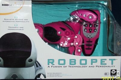 Robopet Robodog pink puppy Remote control