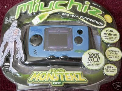 MIUCHIZ ROCK MONSTERZ ROC COLOR HANDHELD GAME