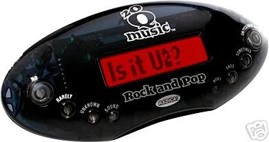 20Q Artificial Intelligence Game Radica Music - Rock and Pop - Black