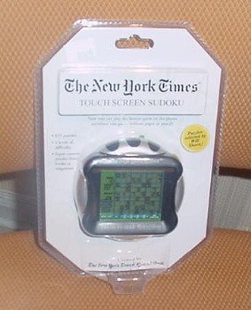 THE NEW YORK TIMES TOUCH SCREEN SUDOKU
