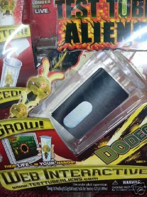 ELECTRONIC TEST TUBE ALIENS DODEC WEB INTERACTIVE NEW