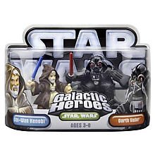 Star Wars Galactic Heroes 2-Pack Figures: Darth and Obi-Wan