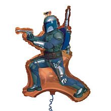 Star Wars Boba Fett 36" Shaped Balloon Set of 2