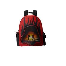 Star Wars Red and Black 3-D backpack with Pencil Case