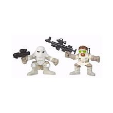 Star Wars Galactic Heroes: Rebel Trooper & Snowtrooper Figures