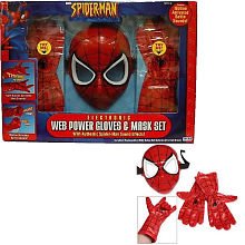 Spider-Man Web Power Glove & Mask Set