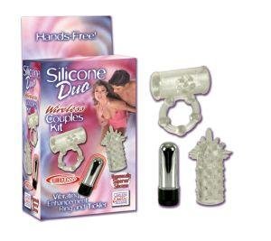 SILICONE DUO WIRELESS COUPLES KIT se181400
