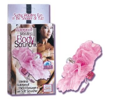 Waterproof Vibrating Shower Sponge / Body Scrunchie se209504