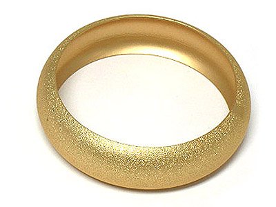 Classy Sanded Style Metal Bracelet