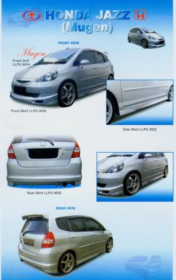 Honda Jazz Mugen PU Bodykit