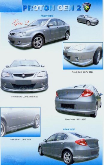Proton Gen2 Full Set PU Body Skirting 2
