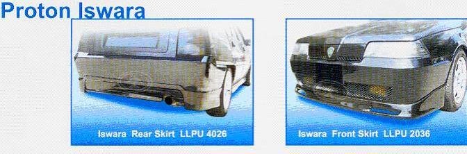 Proton Saga Front & Rear Skirt