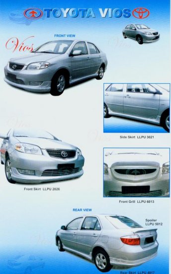 Toyota Vios Toms Bodykit