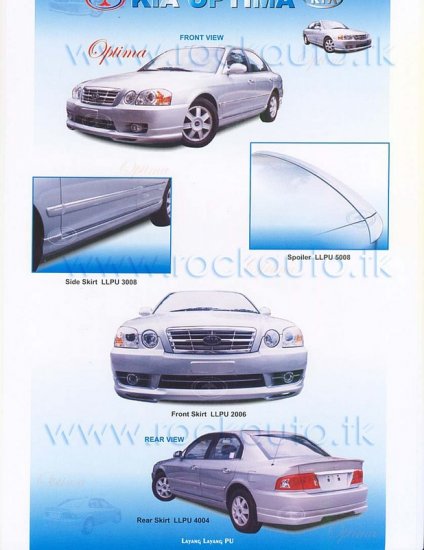Kia Optima Full Skirting