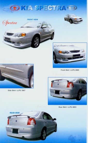 Kia Spectra Full Skirting
