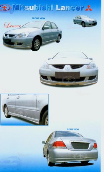 Mitsubishi Lancer 2005 Full Skirting
