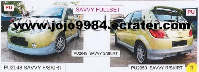 Proton Savvy PU Bodykit 2