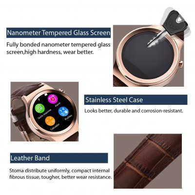 Smart watch (Black, Gold, White)