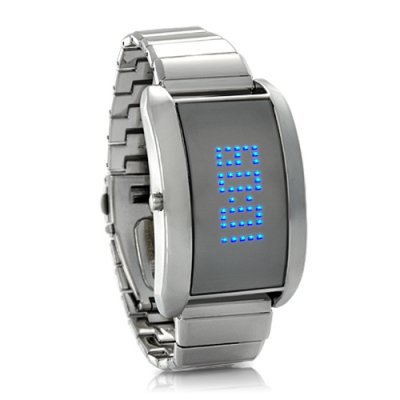 Metal Alloy LED Watch