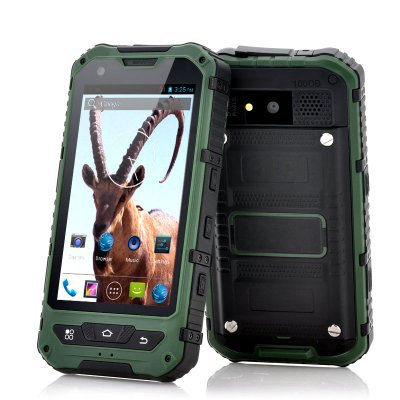 4 inch Rugged Dust, Shock, and Waterproof Phone